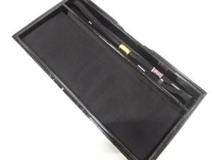 未使用品　正絹　喪服用　手組帯締め・帯揚げセット